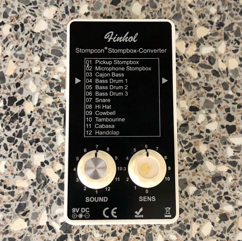 Finhol Stompcon Stompbox-Converter - White image 1