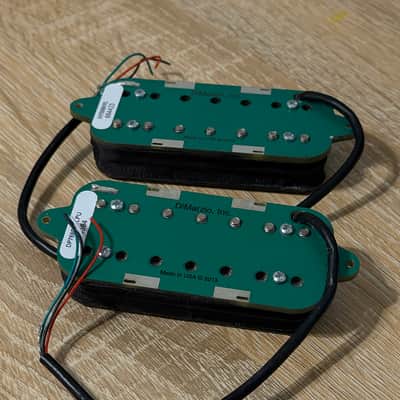DiMarzio PAF 7 String Humbuckers - Black- Bridge and Neck set image 5