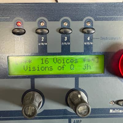 Waldorf Q Rackmount Synthesizer 1999 - 2011 - Blue image 3