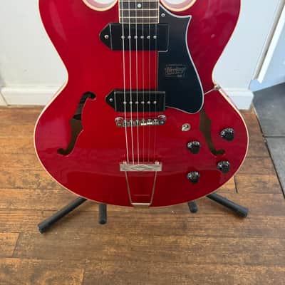 Heritage H-530 Standard Collection Transparent Cherry Electric Hollow body Guitar with OHSC 2026 Model image 5