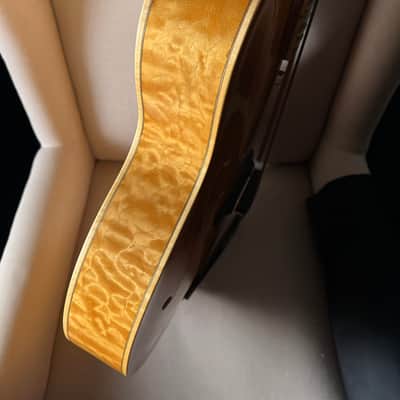 Naoto Odashima 17" Acoustic Archtop Quilted Maple Ezo Spruce image 10