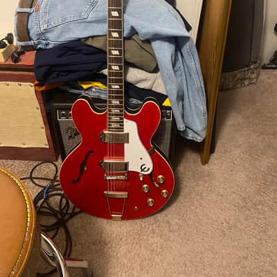 Epiphone Casino Guitar Red and Black Color 2024 image 15