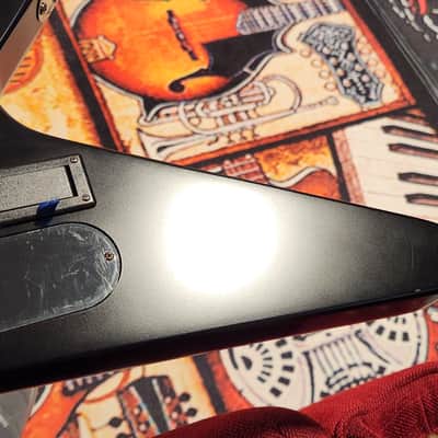 Epiphone Dave Mustaine Signature Flying V Prophecy 2023 - Present - Aged Dark Red Burst image 7