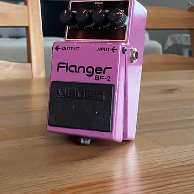 Boss BF-2 Flanger 1980-1984 (Black Label) Made In Japan | Reverb
