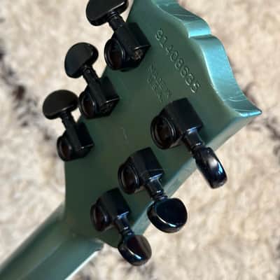 Gibson SG-Z w/ Satriani Autograph 1998 - Verdigris image 9