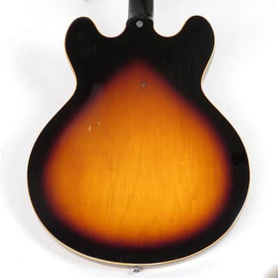 1967 Gibson EB-2D - Sunburst Finish - Double Pickup EB-2 - Semi Hollow Bass image 9