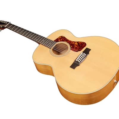 Guild - F-2512E - Jumbo 12-String Acoustic-ElectricGuitar w/ LR Baggs - Solid Spruce Top - Maple Archback - Blonde image 3