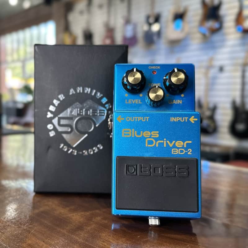 ギター BOSS BD-2-B50A Boss BD-2-B50A 50th Anniversary Blues Driver | Reverb