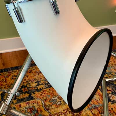 North Drums 8" Rack Tom Drum White Read Details Vintage 70's image 3