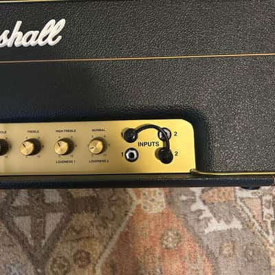 Marshall 1987X MK II Reissue 2-Channel 50-Watt Guitar Amp Head 2002 - Present - Black image 5