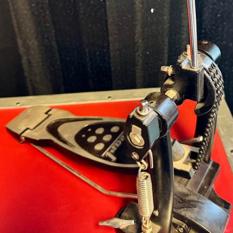 Pearl P-201P Double Chain Bass Drum Pedal 1990s Made in Japan image 1