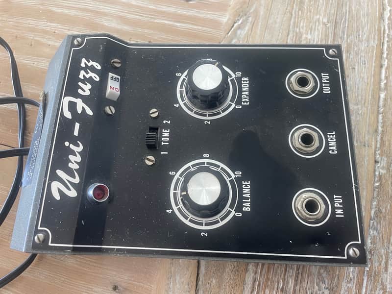 Vintage rare 1970s Shin-Ei Uni-Fuzz guitar pedal same as Shaftesbury Duo-Fuzz image 1
