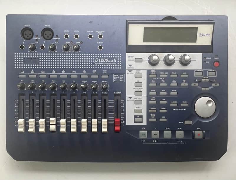 KORG D1200MKII 12 Track Digital Multitrack Recorder UNTESTED / No Power Supply image 1