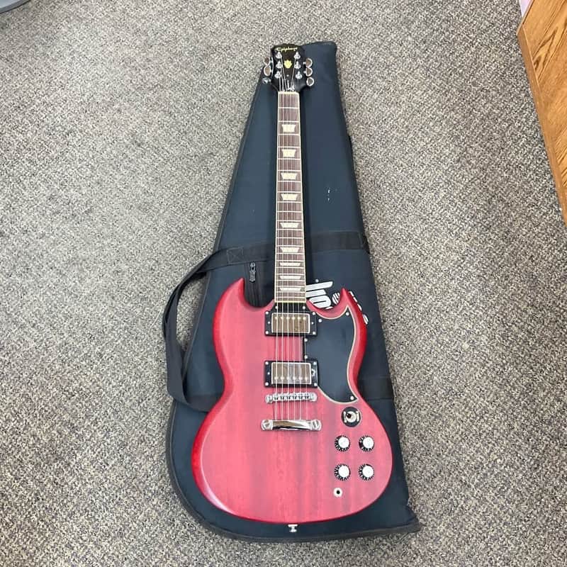 Epiphone Worn G-400 2014年中国製☆ソフトGIGケース付属 Epiphone SG