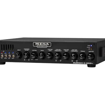 Mesa Boogie Subway D-800+ Bass Amp Head - Black (Open Box / Demo) image 2