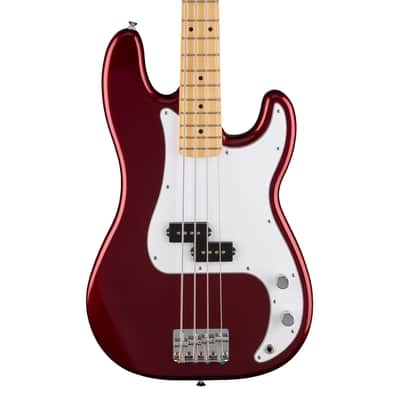 Used Fender Standard Precision Bass Guitar - Candy Cola w/Maple FB image 1