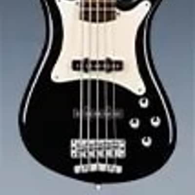 Warwick Teambuilt Pro Series Streamer CV, 5-String - Solid Black High Polish image 4
