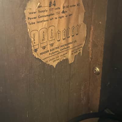 1965 Fender Vibrolux Reverb AA864 Blackface image 10