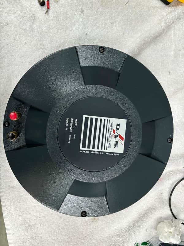 DAS Audio vintage big Driver very rare model K-8 ,4'' voice coil, Made in Spain image 1