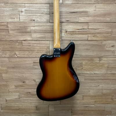 Fender Kurt Cobain Jaguar Guitar-2013-MIM- 3-Color Sunburst 8lbs 9oz w/gig bag image 12