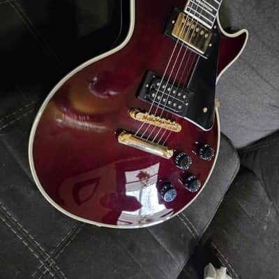 Epiphone Jerry Cantrell "Wino" Les Paul Custom 2022 - Present - Wine Red image 3