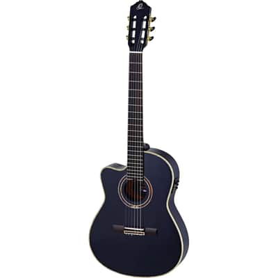 Martinez Crossover MP14-Rose acoustic/electric classical guitar