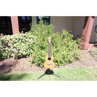 Kala KA-SCAC-T-CE Solid Cedar Top Tenor Cutaway Acoustic-Electric Ukulele w/ Fishman Kula EQ image 16