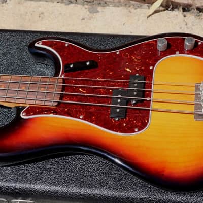 Fender American Original 2021 P Bass - Sun Burst image 7