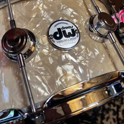 Mint DW 6.5" x 14" Collector's Series SSC Maple Shell Snare Drum - Vintage Marine w/ Chrome Hardware image 2
