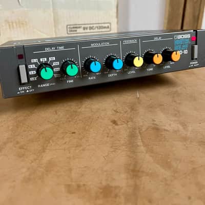 Boss RDD-10 Micro Rack Series Digital Delay 1985 - 1991 - Black image 14