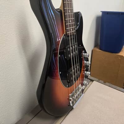 Ernie Ball Music Man StingRay 4 HH 3EQ 2015 - 2019 - Vintage Sunburst image 6