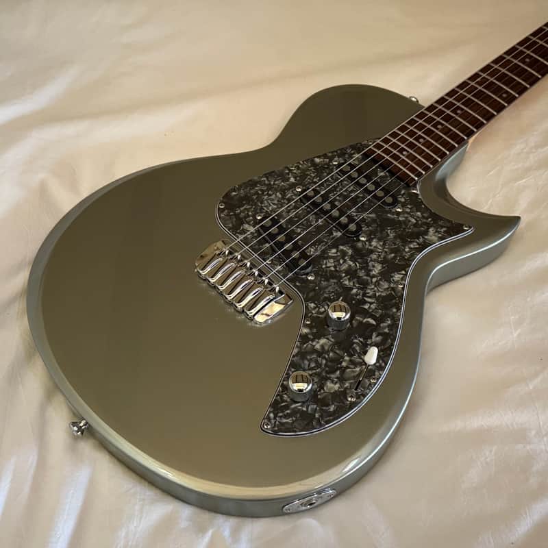 2009 Taylor SB1 Classic Single Coil SSS Electric Guitar - Silver - Made in USA - Free Pro Setup image 1
