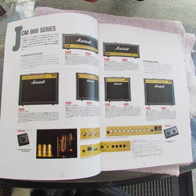 Marshall Amplifier Catalog With Price List From Japan Cool Marshall Amplifier Catalog W/Pricelist In Japanese image 3