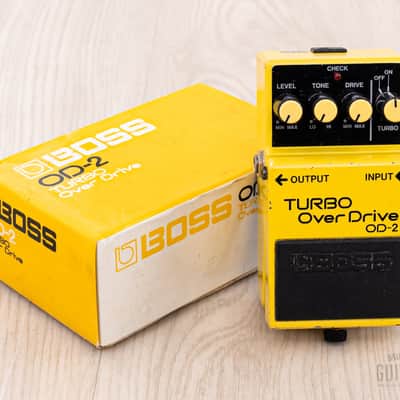 ギター BOSS TURBO OverDrive OD-2 1987 Boss OD-2 Turbo Overdrive | Reverb Canada