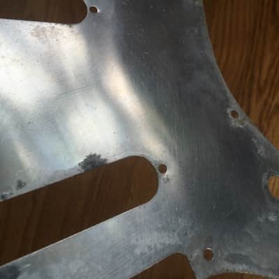 Vintage 1959 Pre-CBS Fender Musicmaster Pickguard Metal Shield Duo Sonic Rare image 6