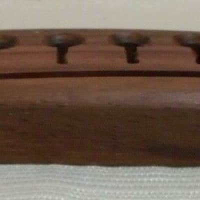 5 New old stock Genuine C.F. Martin Acoustic 6 String Guitar Bridge Rosewood image 2