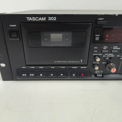 Tascam - 302 - Double Cassette Deck - New belts - 19'' fame image 6