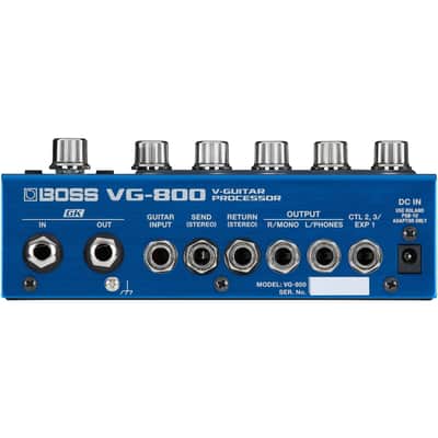 Boss VG-800 V-Guitar Processor Amp Effects & Synthesizer Modeling Pedal image 2