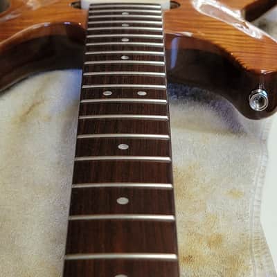 Hamer USA Mirage Electric Guitar 1995 Flamed Koa W/OHSC Kinman Pickups image 21