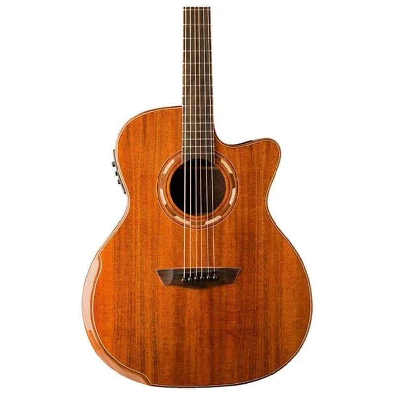 Washburn G55CE Comfort Koa Grand Auditorium Acoustic/Electric Guitar Restock Deal image 1