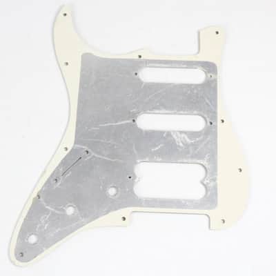 Rare 1980s-1990s Vintage Fender Stratocaster Ultra Deluxe Grey Pearl Pearloid HSS Pickguard 11-Hole Strat image 6