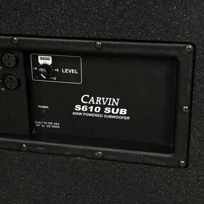 Carvin S610 Powered Subwoofer CG01P1W image 5
