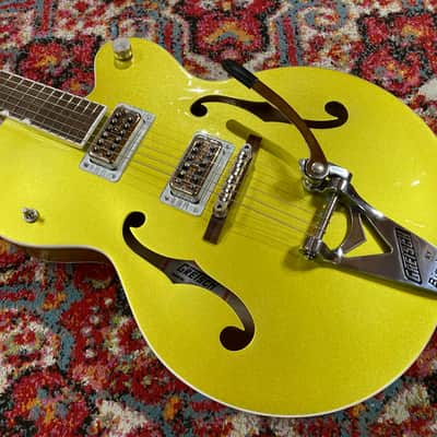 Gretsch G6120-T-HR Brian Setzer Signature 2021 - Lime Gold, Mint, DEMO, SKU: I617158 image 3