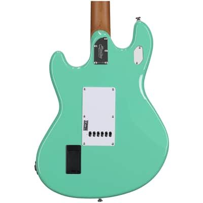 Sterling by Music Man SR50X StingRay Plus Electric Guitar, Seafoam Green, Open Box (Good) image 5