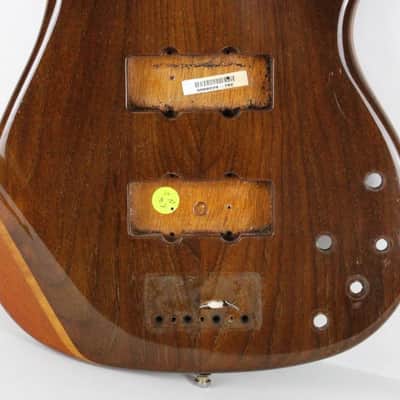 RARE 2001 Fender American Deluxe Zone Bass Walnut Exotic Wood BODY USA Premium Bass image 3