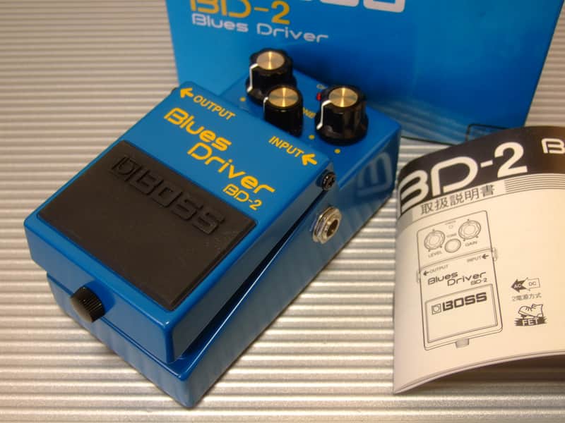 1996 Early Model Boss BD-2 Blues Driver (Silver Label) image 1