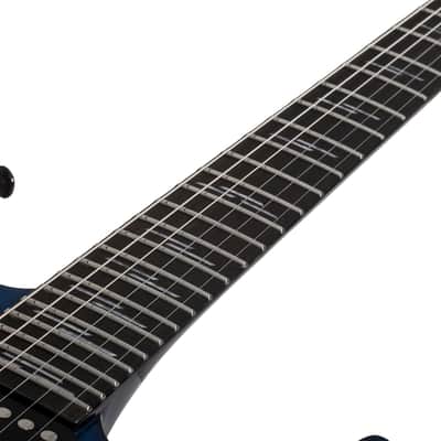 Schecter Reaper-6 Elite Deep Ocean Blue image 12