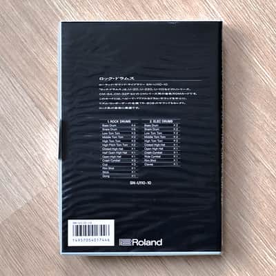 Roland U-110 / U-220 / U-20 / D-70 / MV-30 // SN-U110-10 Rock Drums // Voice Rom Data Card // BIG BOX!! image 2