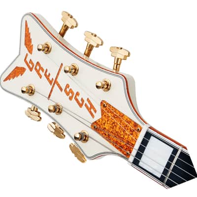 Used Gretsch G6136T-MGC Michael Guy Chislett Falcon w/Bigsby - Vintage White image 4