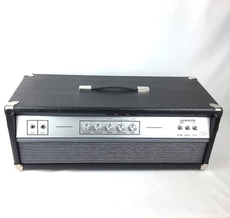 Ampeg V4B - 1970s Black/Silver Face image 1